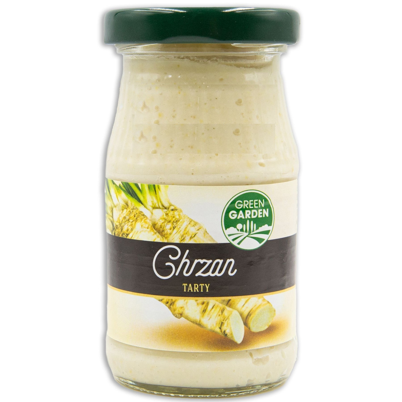 Хрін перетертий Green Garden Chrzan Tarty Грін гарден Міцний Банка 170г
