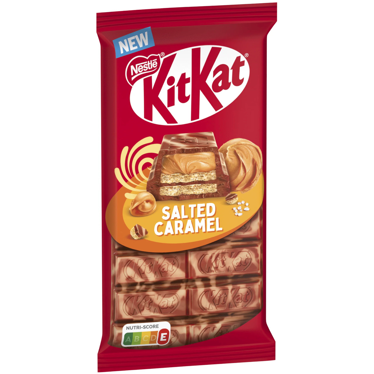 Шоколадна плитка Сендвіч KitKat Salted Caramel Bar КітКат Вафлі Солона карамель з Какао кремом 99г