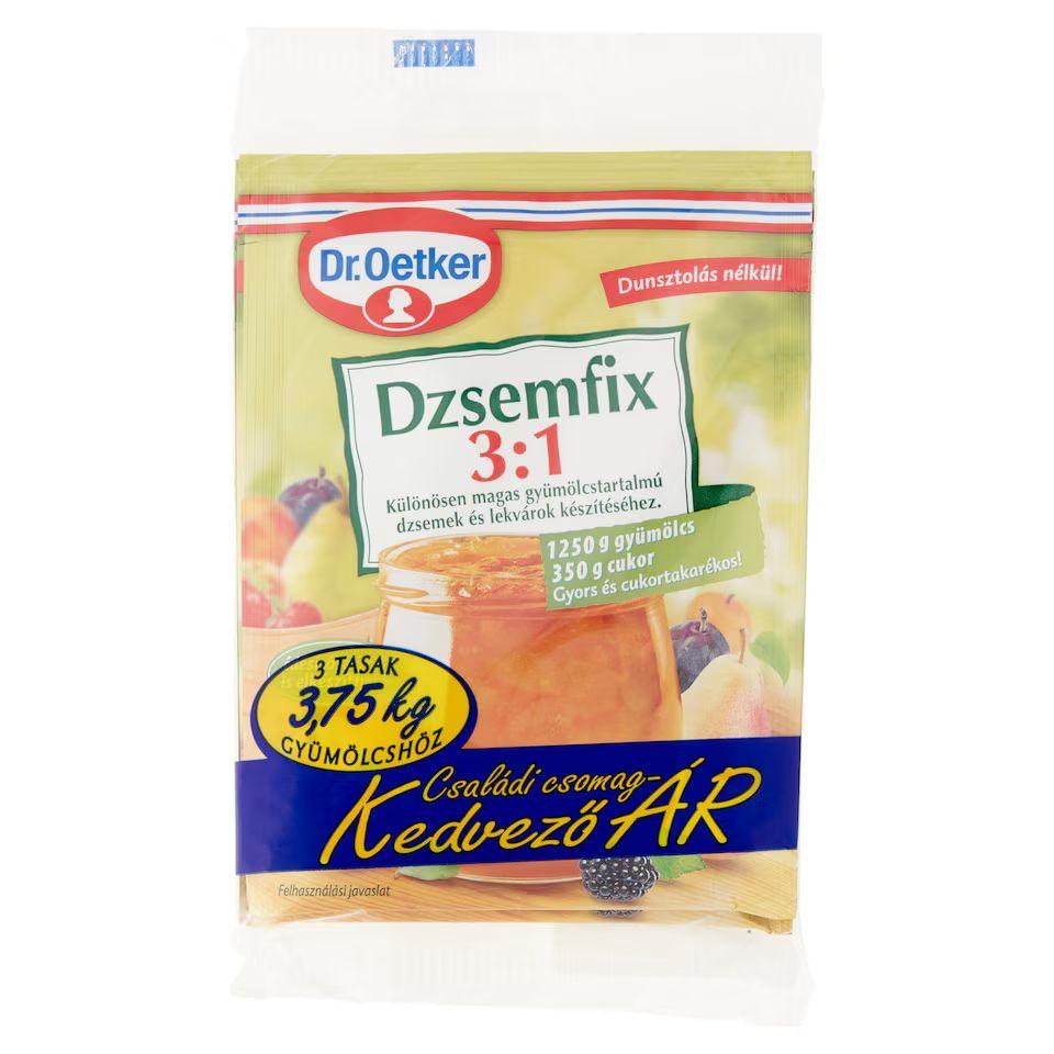 Загущувач для варення Пектиновий Dr.Oetker Dzsemfix 3:1 Доктор Еткер Суміш згущувальна повидла желе мармеладу Порошок 25г