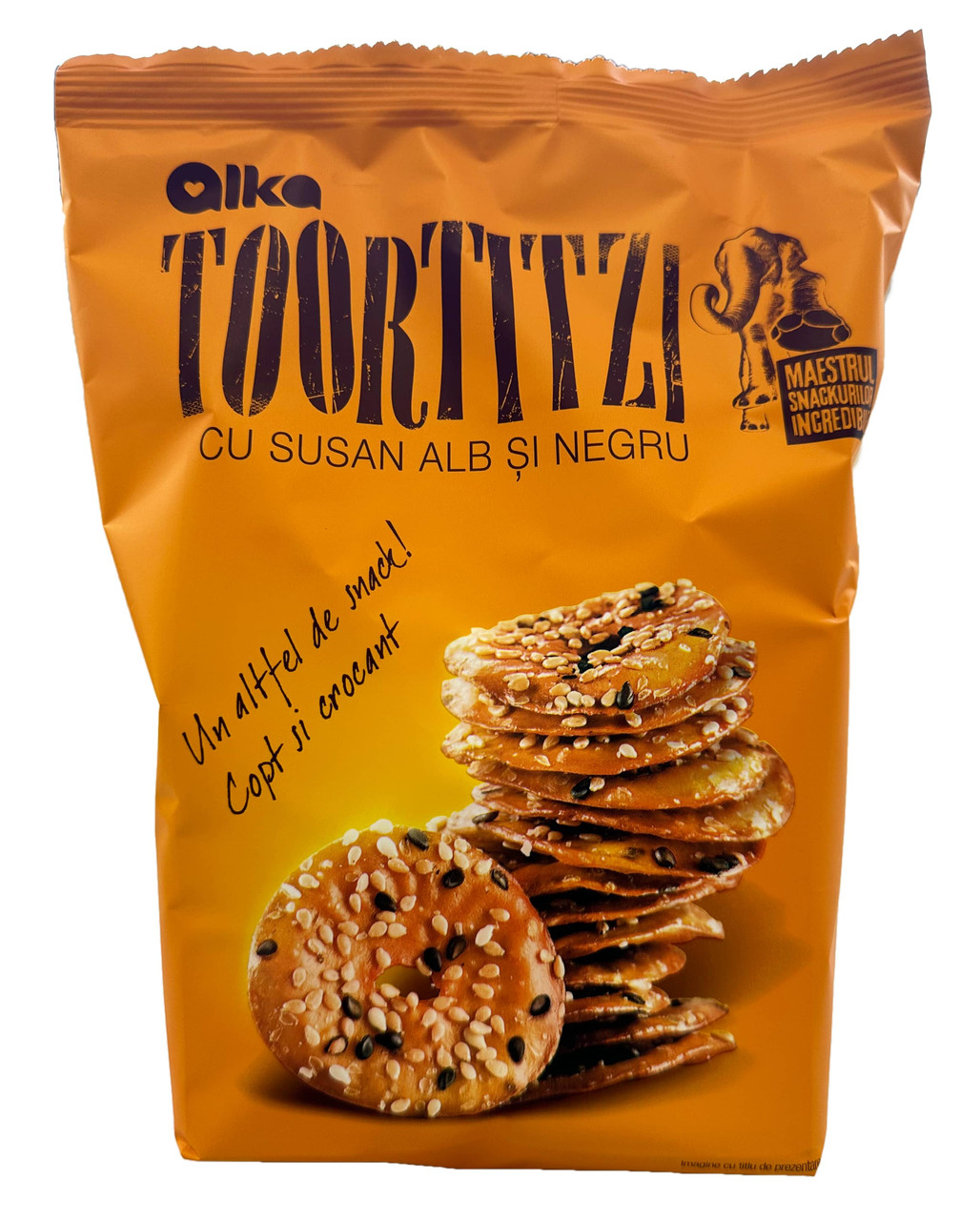 Печиво пісочне Злакове Alka Toortitzi cu Susan alb si Negru Алка галети Мікс зерен Білий та Чорний Кунжут 180г