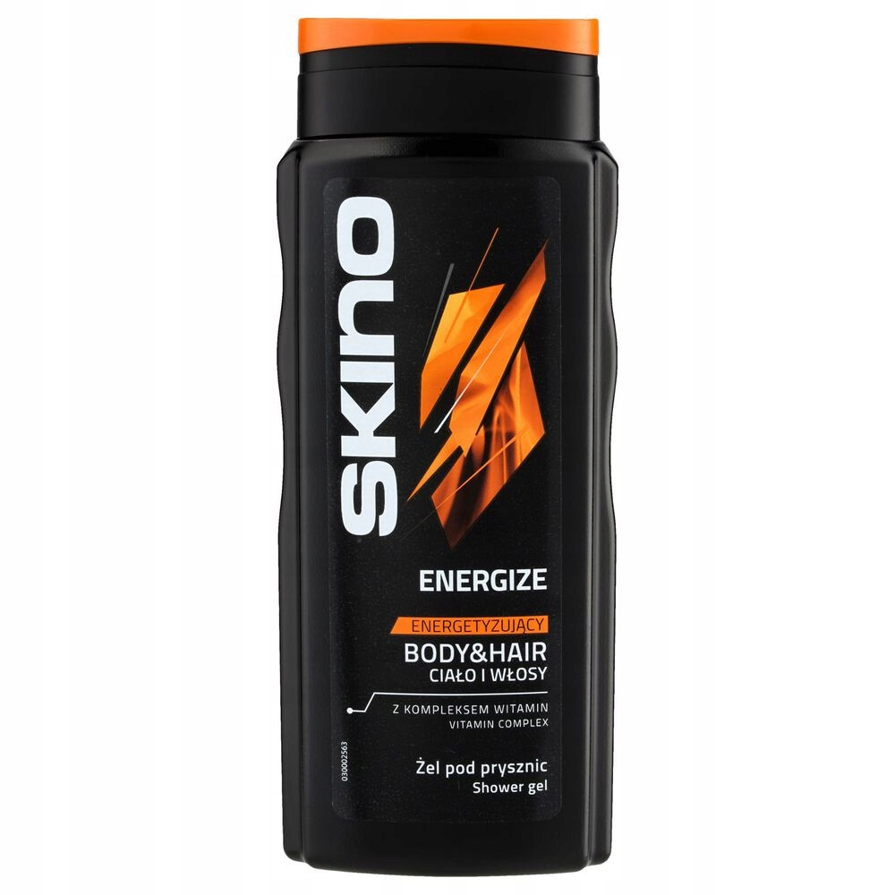 Шампунь та Гель для душа Чоловічий Освіжаючий Skino Energize Ciało i włosy Żel pod prysznic Скіно Енерджайз Тіло і Волосся 400мл
