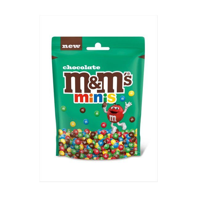Драже шоколадне міні M&Ms Minis Chocolate ММс з різнобарвним покриттям Пакет 135г