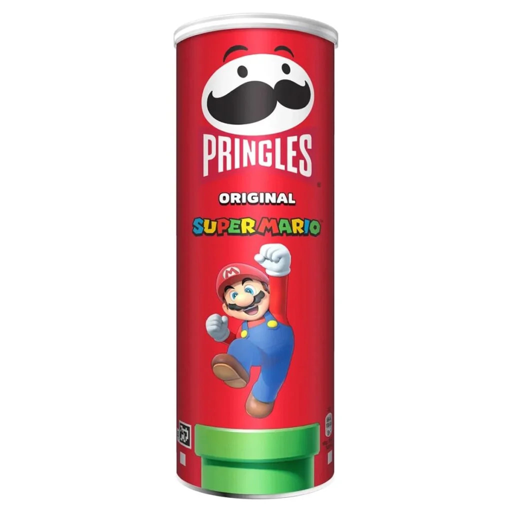 Чіпси картопляні Pringles Super Mario original Прінглз Супер Маріо Класичні Тубус 165г