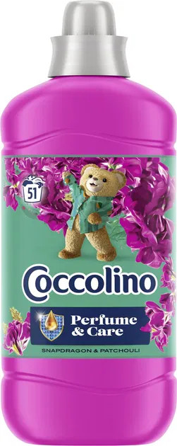 Ополіскувач для білизни Парфумований Coccolino Perfume&Care Snapdragon&Patchouli Коколіно Антирріум та Пачулі 51 прання 1250мл