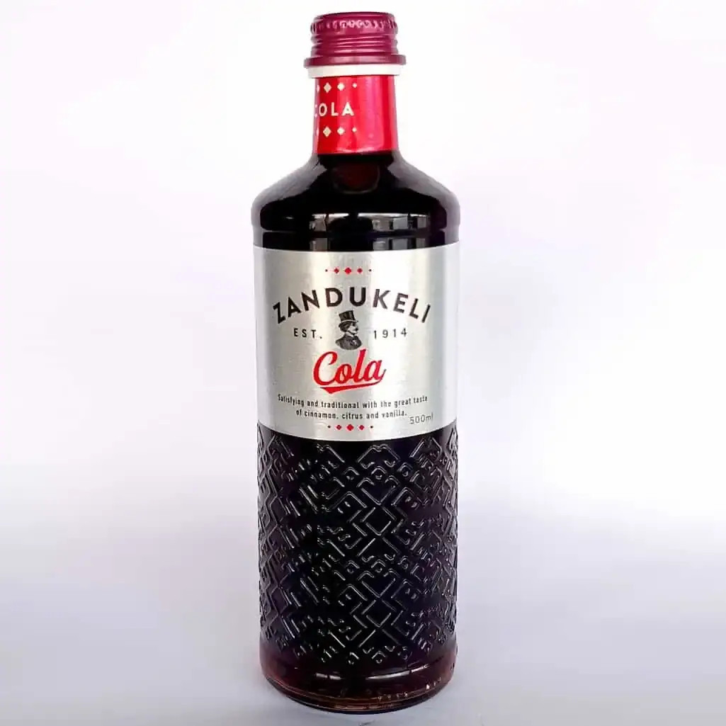 Напій Лимонад середньогазований освіжаючий з Грузії Zandukeli Authentic Georgian Lemonade Cola Зандукелі автентичний Кола 500мл