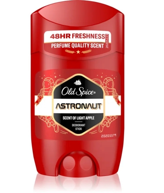 Дезодорант-стік Чоловічий Old Spice Astronaut Scent Light Apple Deodorant Stick 48h Freshness Олд Спайс Астронавт Яблуко 50г