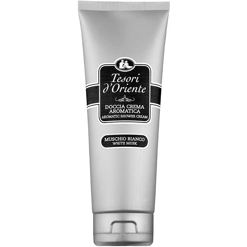 Крем для душу Ароматичний Релакс Tesori dOriente Muschio Bianco Aromatic Shower Cream Тесорі квітка Білий Мускус 250мл
