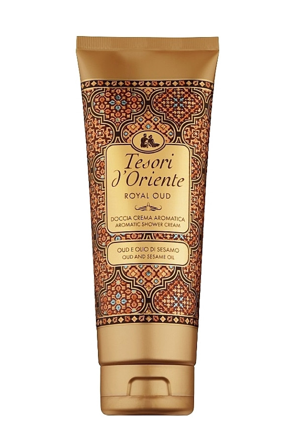 Крем для душу Ароматичний Релакс Tesori dOriente Royal Oud Sesame Aromatic Shower Cream Тесорі Королівський Уд олія Кунжута 250мл