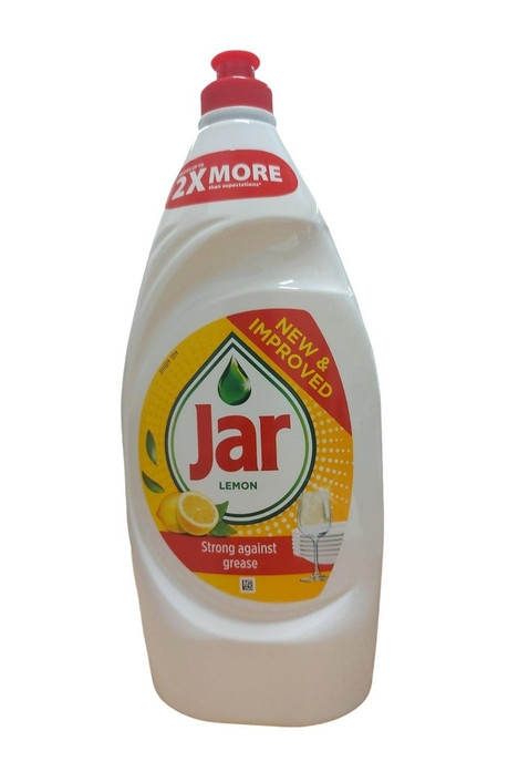 Гель для миття Посуду та Кухні Jar Strong Against Grease 2X Power Lemon Яр Антижир аромат Лимон 900мл