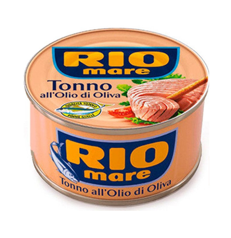 Тунець в Олії філе Rio Mare Tonno AllOlio di Oliva РіоМаре атлантичний Євробанка 80г