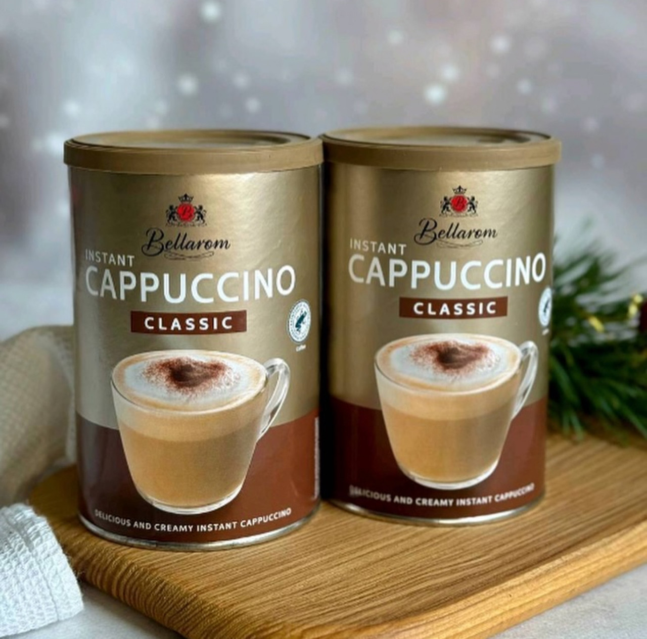Капучіно Bellarom Instant Cappuccino Classic flavour Беларом розчинний Класичний Банка 200г