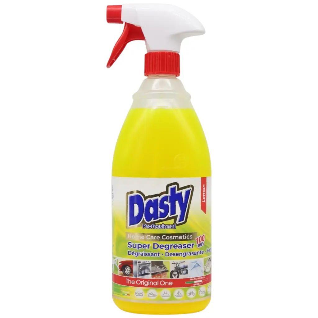 Засіб антижир Універсальний Спрей Dasty Professional Super Degreaser Lemon Дасті Професійний Суперзнежирювач Лимон 1000мл