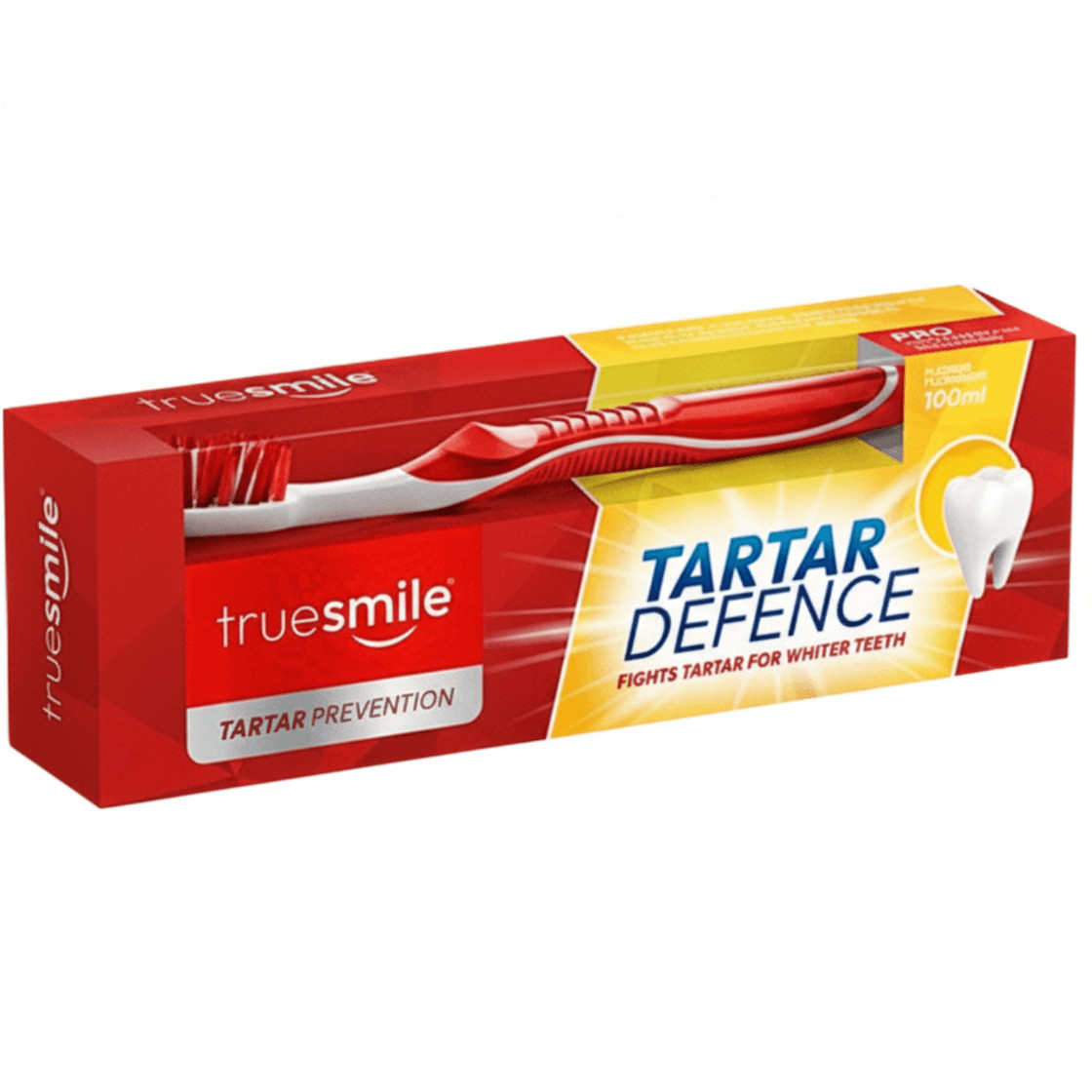 Набір Зубна паста і Щітка Профілактика зубного каменю Truesmile Tartar Prevention Fights tartar for white teeth ТруСмайл 100мл